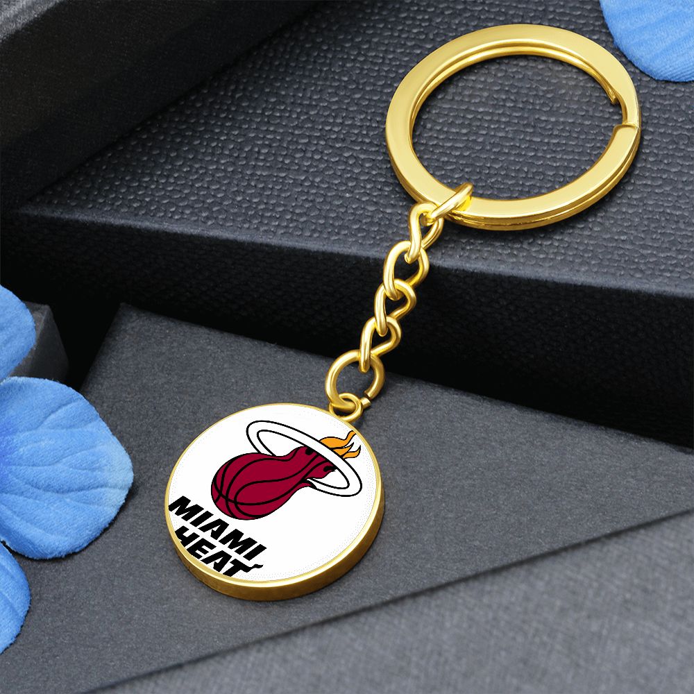Miami Heat (Circle Keychain) NBA