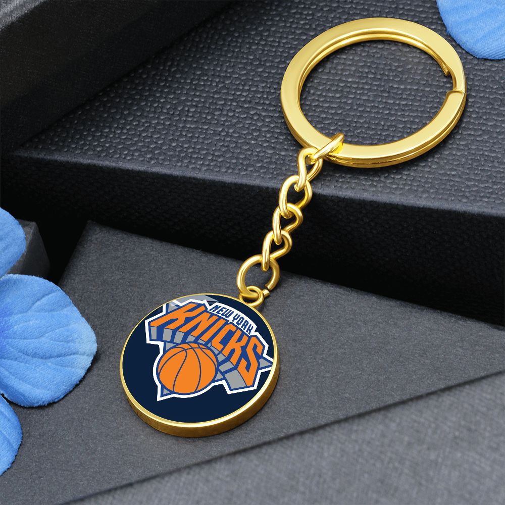 New York Knicks (Circle Keychain) NBA