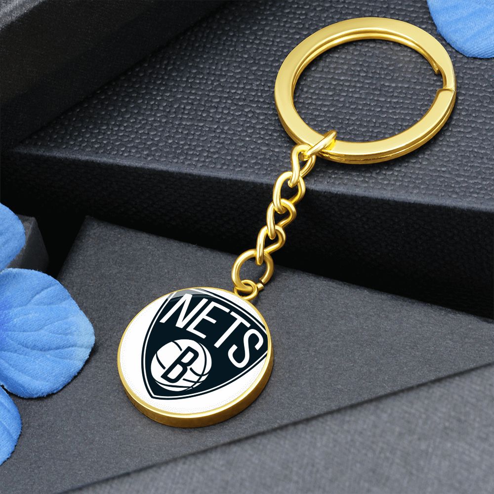 Brooklyn Nets (Circle Keychain)