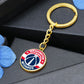 Washington Wizards (Circle Keychain) NBA