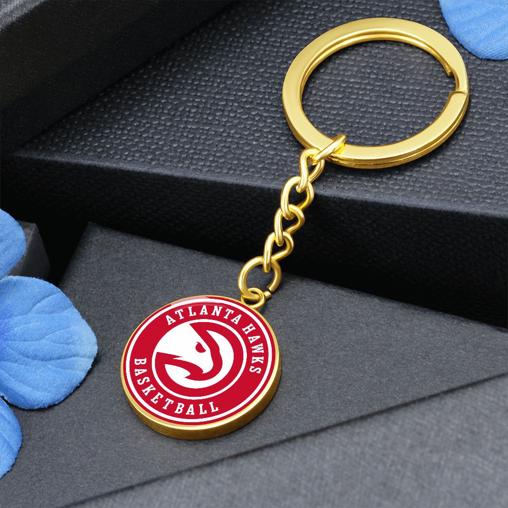 Atlanta Hawks (Circle Key Chain) NBA
