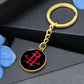Houston Rockets (Circle Keychain) NBA