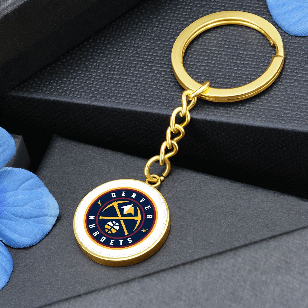Denver Nuggets (Circle Keychain) NBA