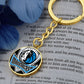 Dallas Mavericks (Circle Keychain) NBA