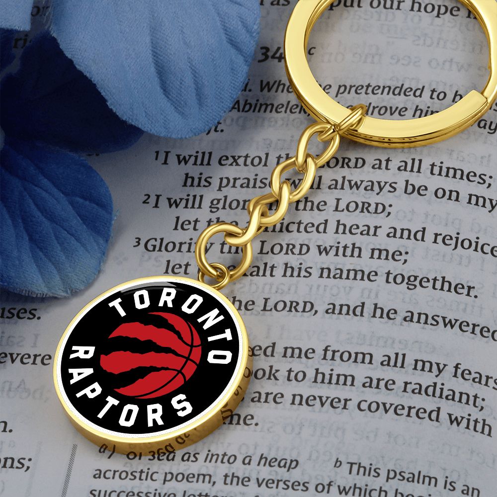 Toronto Raptors (Circle Keychain) NBA