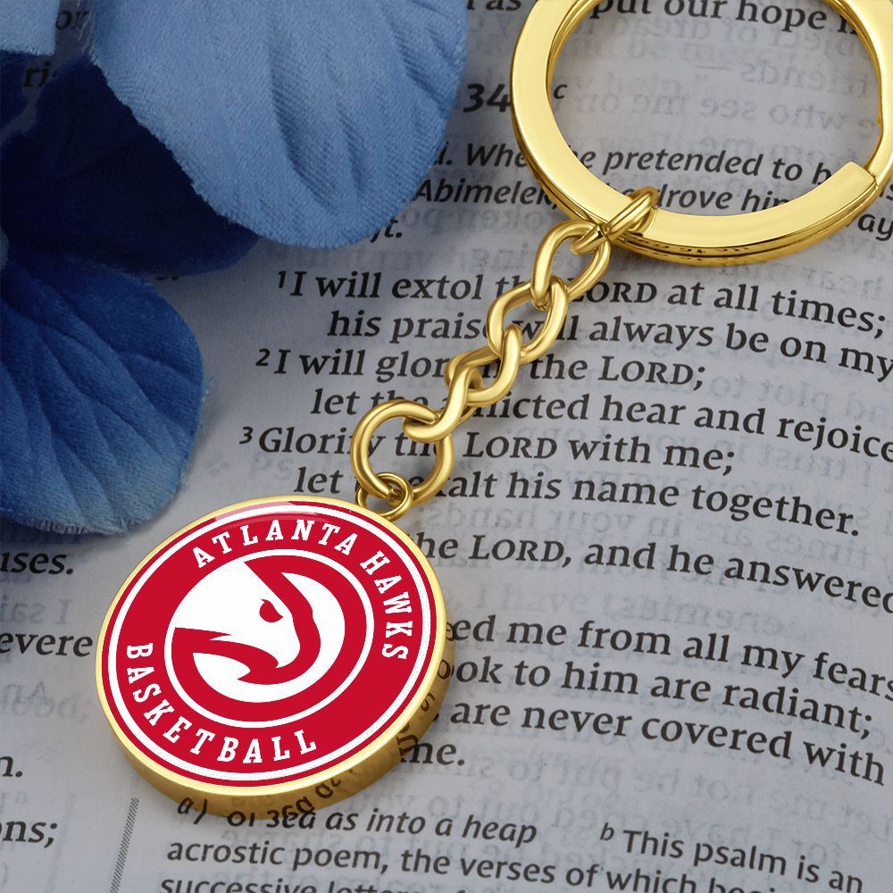 Atlanta Hawks (Circle Key Chain) NBA