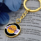 LA Lakers (Circle Keychain) NBA