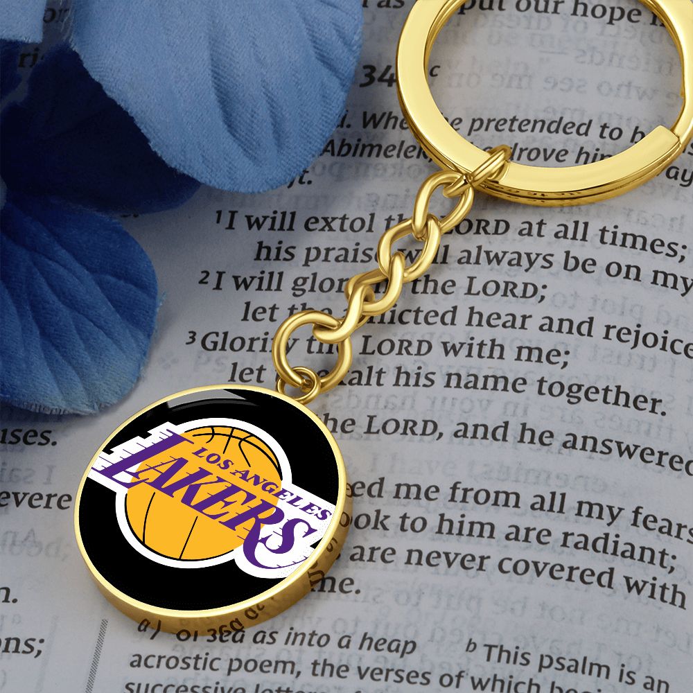 LA Lakers (Circle Keychain) NBA