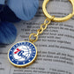 Philadelphia 76ers (Circle Keychain) NBA