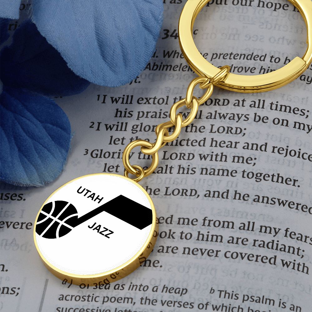 Utah Jazz (Circle Keychain) NBA