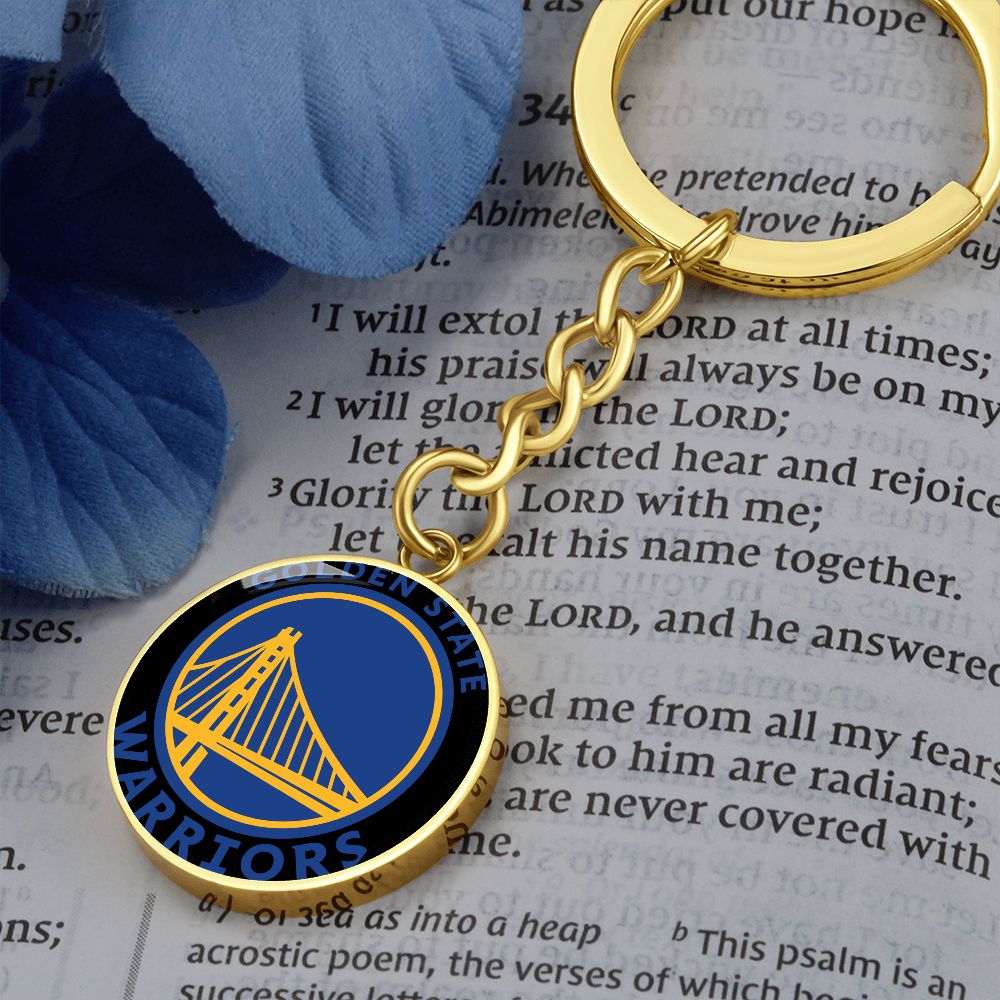 Golden State Warriors (Circle Keychain) NBA