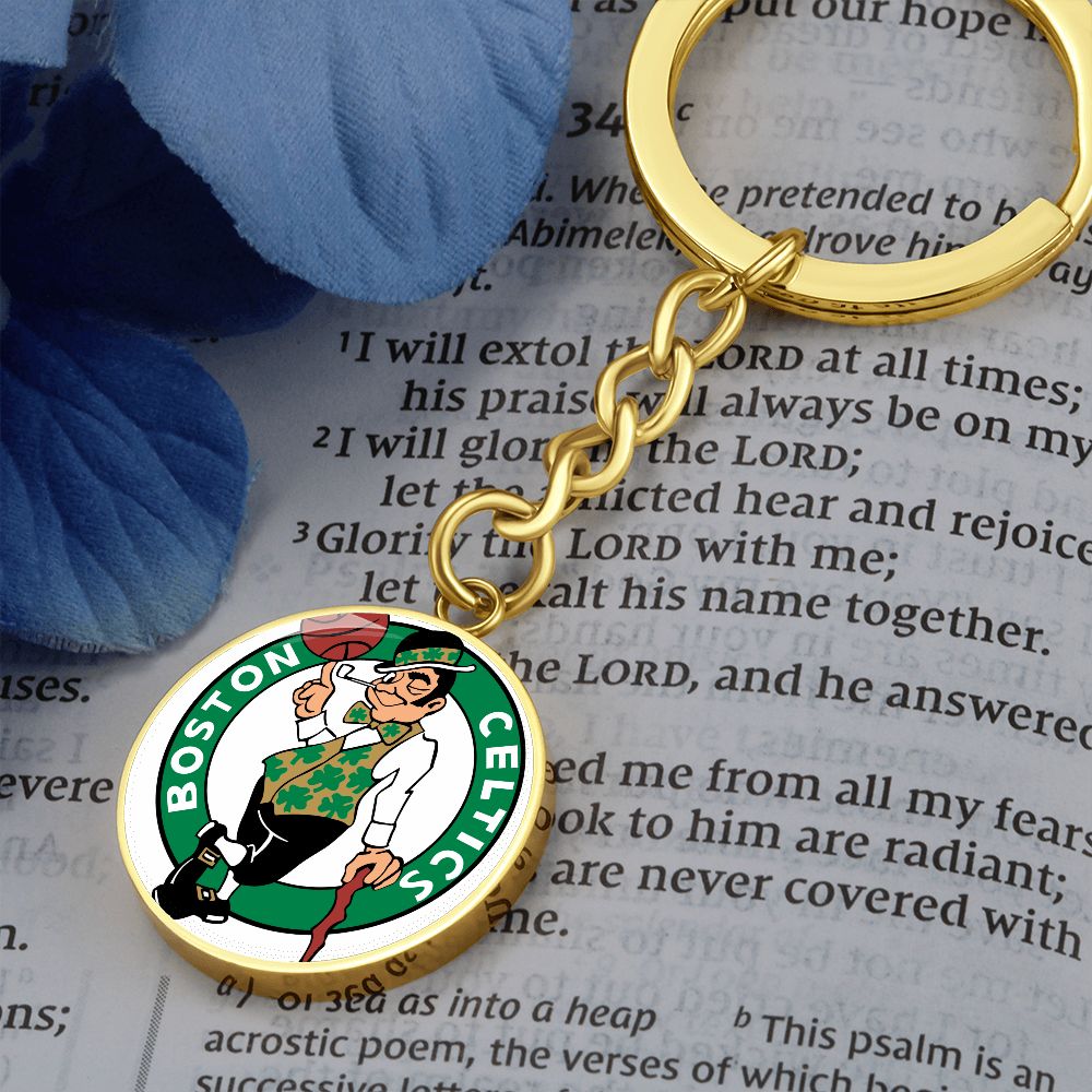 Boston Celtics (Circle Keychain) NBA