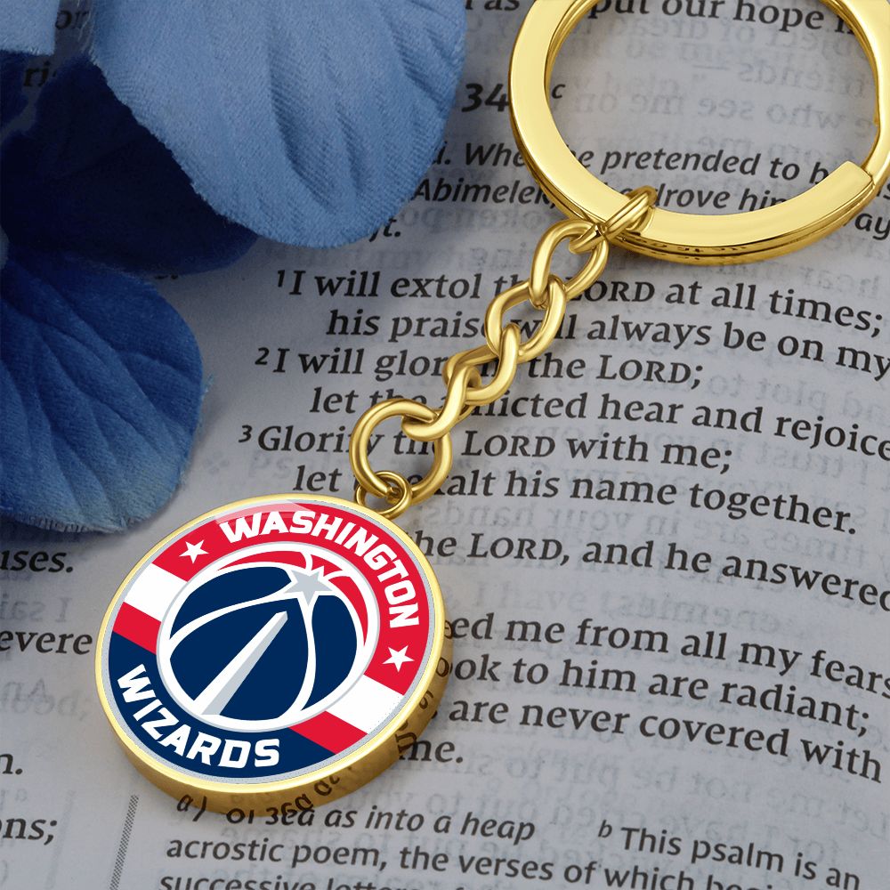 Washington Wizards (Circle Keychain) NBA