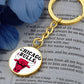Chicago Bulls (Circle Keychain)