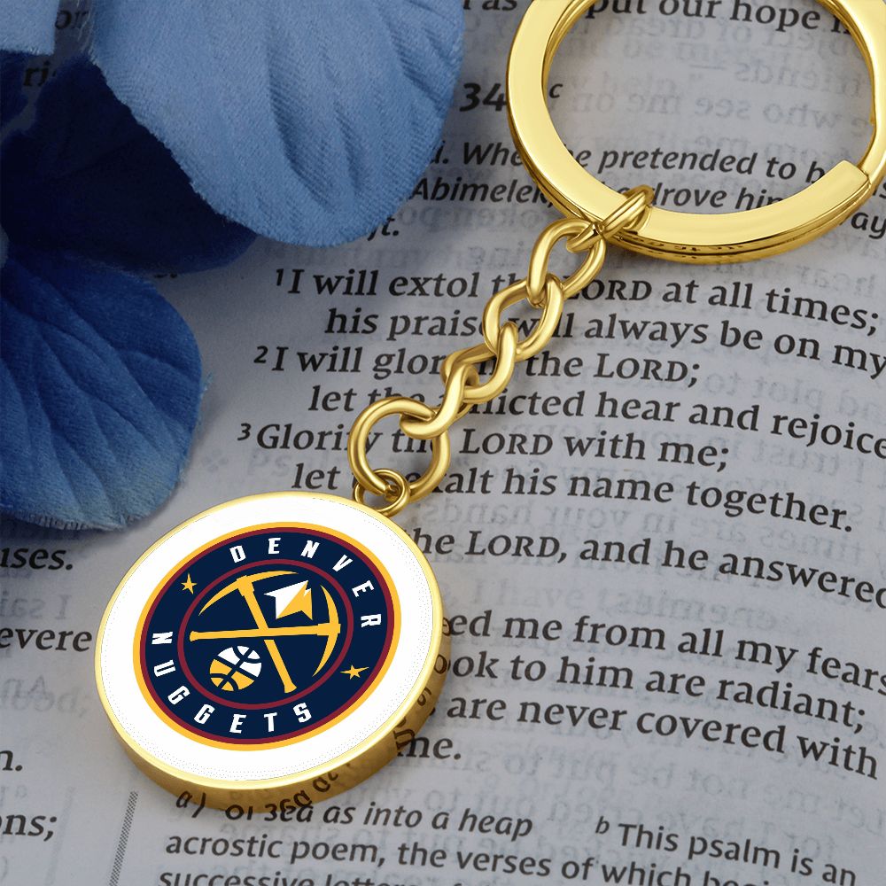 Denver Nuggets (Circle Keychain) NBA