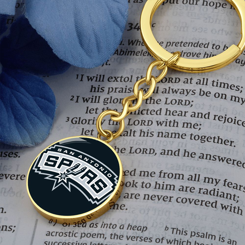 San Antonio Spurs (Circle Keychain) NBA
