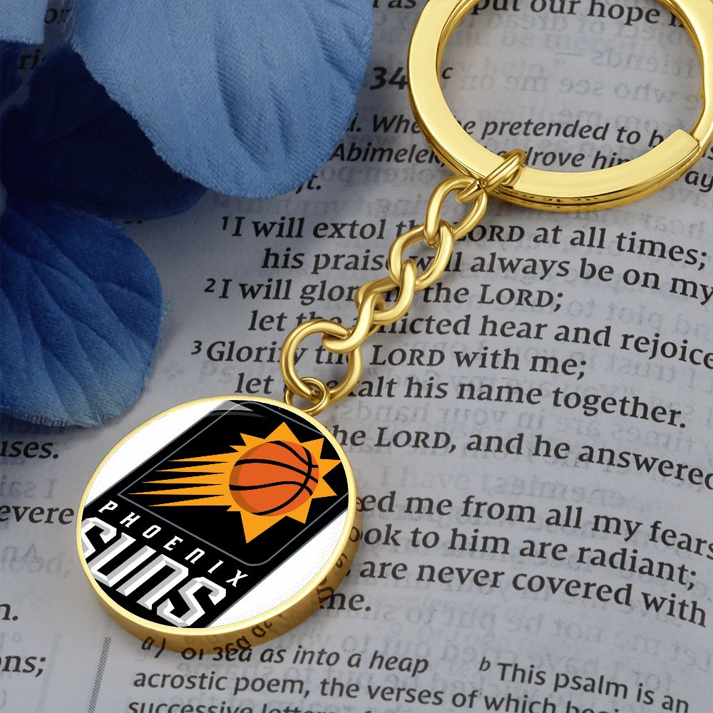 Phoenix Suns (Circle Keychain) NBA