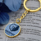 Memphis Grizzlies (Circle Keychain) NBA