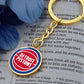Detroit Pistons (Circle Keychain) NBA