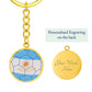 Argentina Football (Keychain)