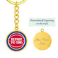 Detroit Pistons (Circle Keychain) NBA
