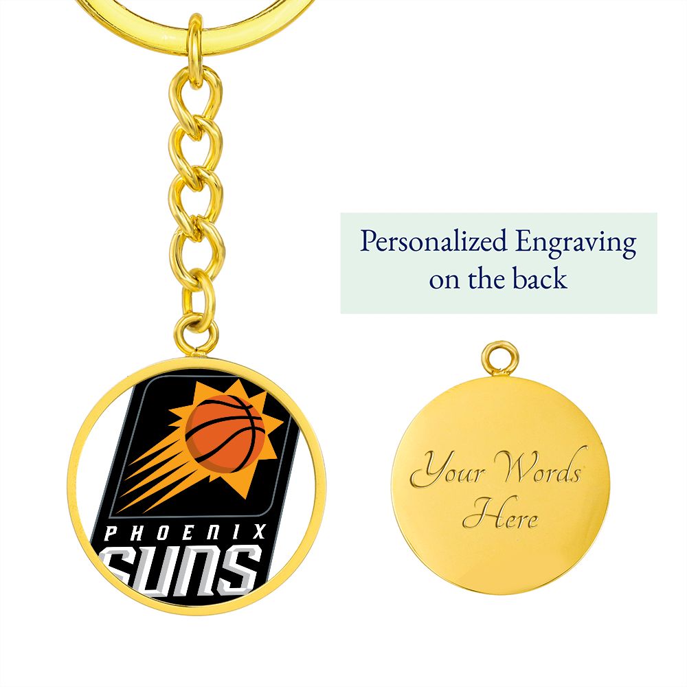 Phoenix Suns (Circle Keychain) NBA