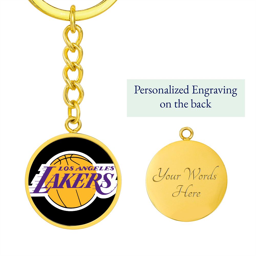 LA Lakers (Circle Keychain) NBA