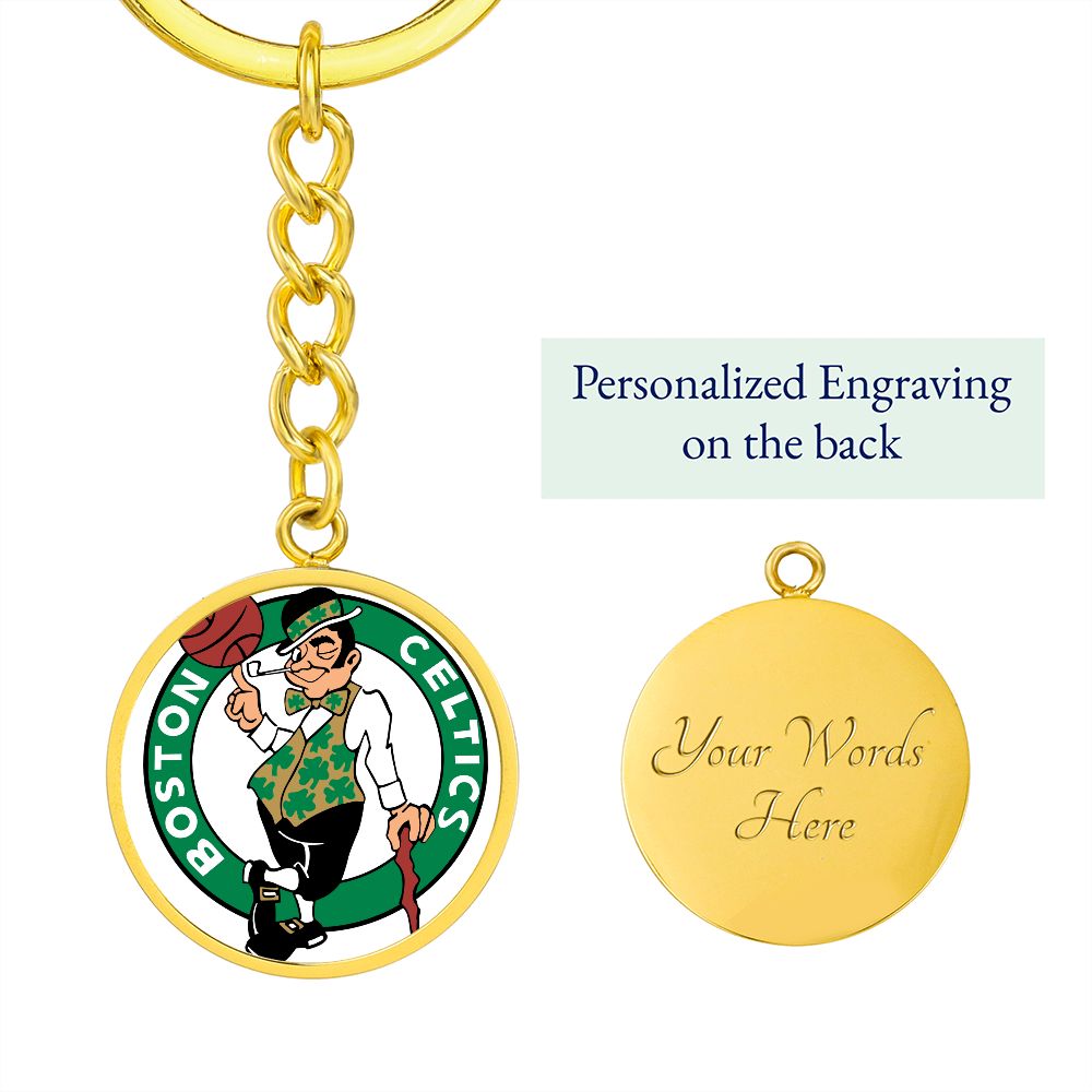 Boston Celtics (Circle Keychain) NBA