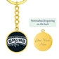 San Antonio Spurs (Circle Keychain) NBA