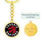 Toronto Raptors (Circle Keychain) NBA