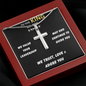 “Wear Your Purpose.” Modern Stainless Steel Cross Necklace for Men