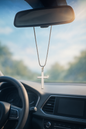 “Wear Your Purpose.” Modern Stainless Steel Cross Necklace for Men