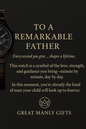 "Luxury Black Chronograph Watch for Men – Stainless Steel, Water Resistant, Perfect Father's Day or Anniversary Gift"
