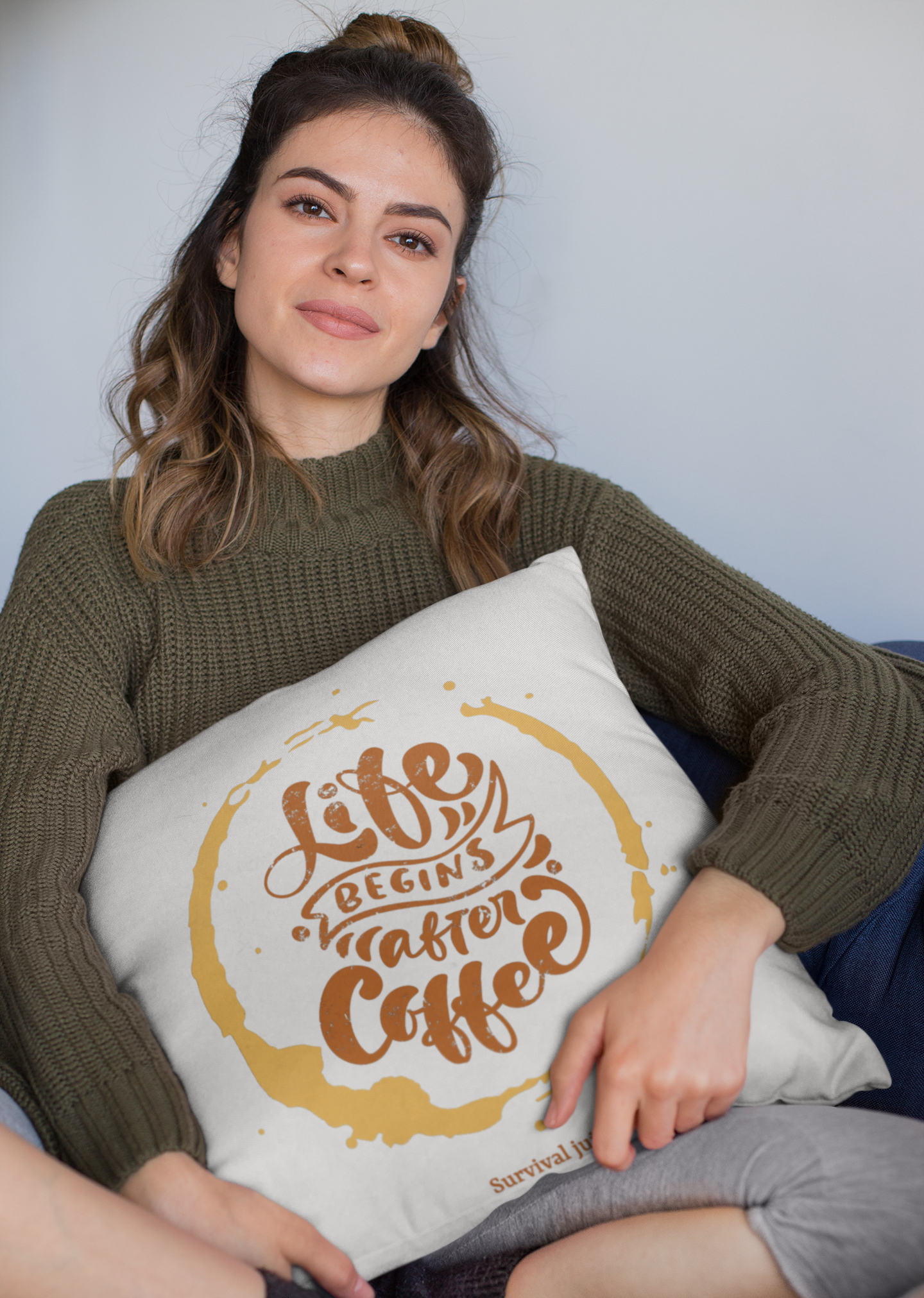 Coffee Indoor/Outdoor Pillow