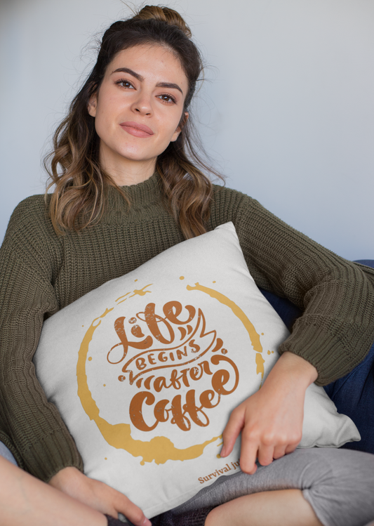 Coffee Indoor/Outdoor Pillow