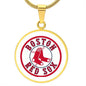 Red Sox Necklace