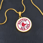 Red Sox Necklace