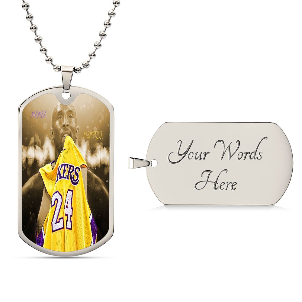 Kobe (Mamba Mentality) Dog Tag NBA