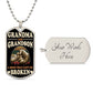 Grandma and Grandson Dog Tag
