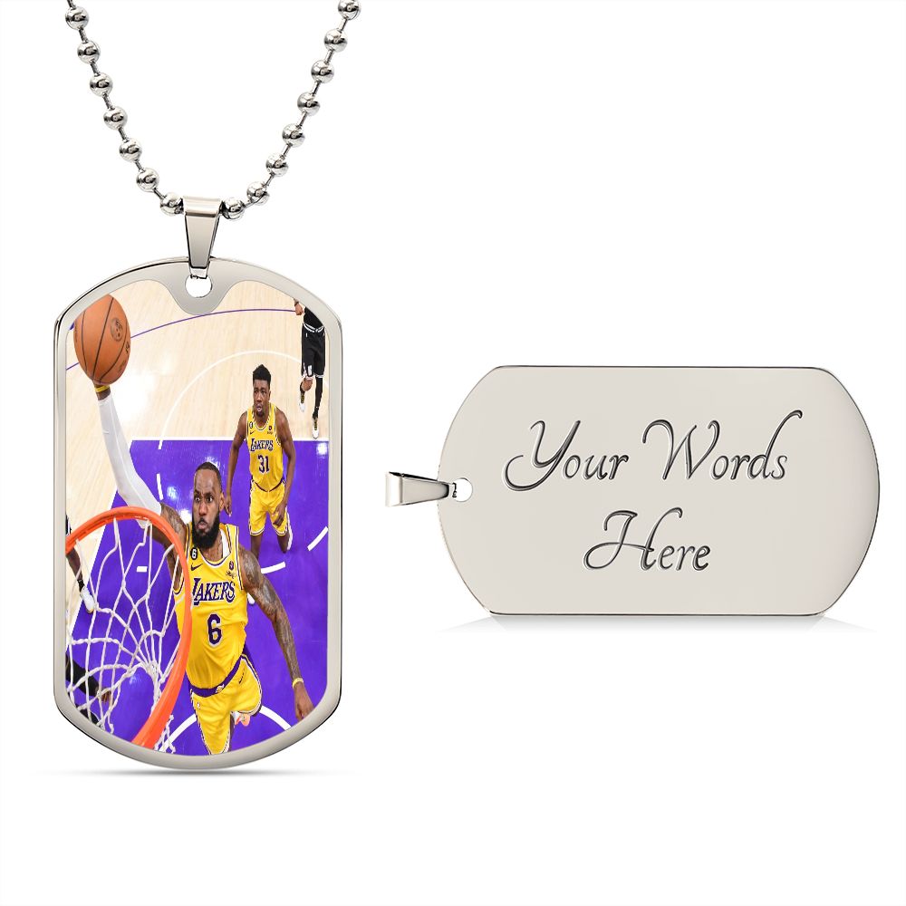 Lebron (Dog Tag) NBA