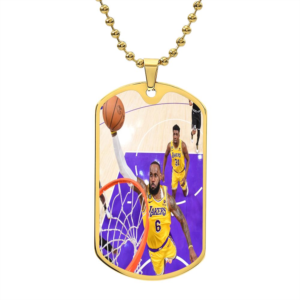 Lebron (Dog Tag) NBA