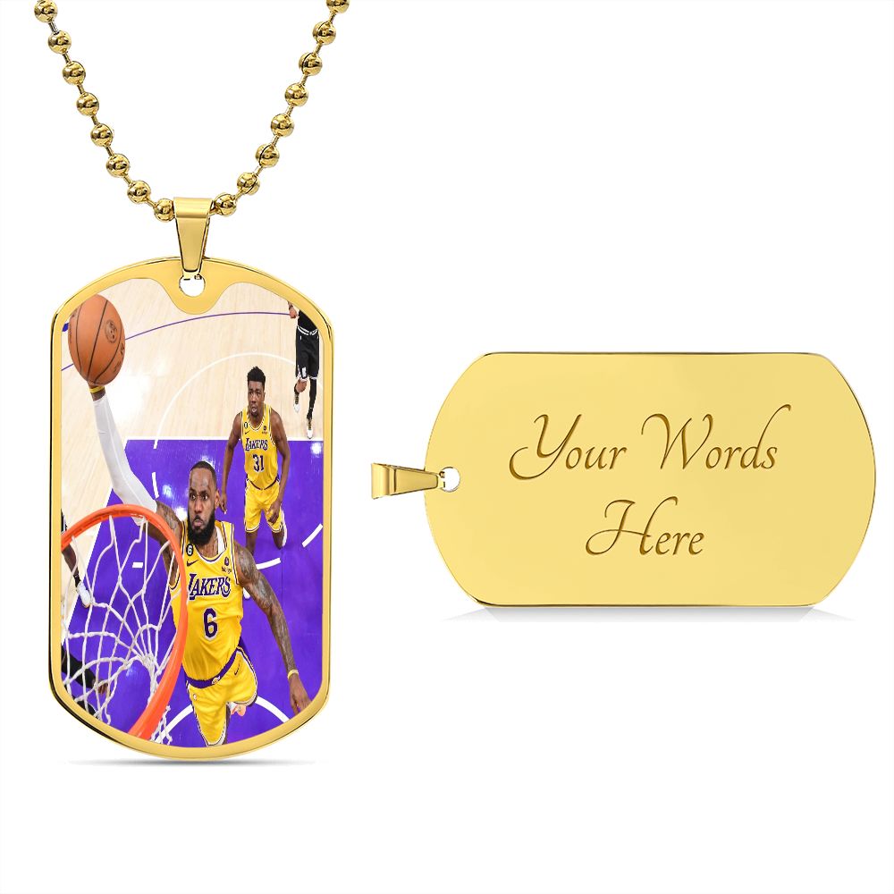 Lebron (Dog Tag) NBA