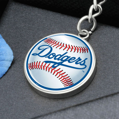 Dodgers (Circle keychain)