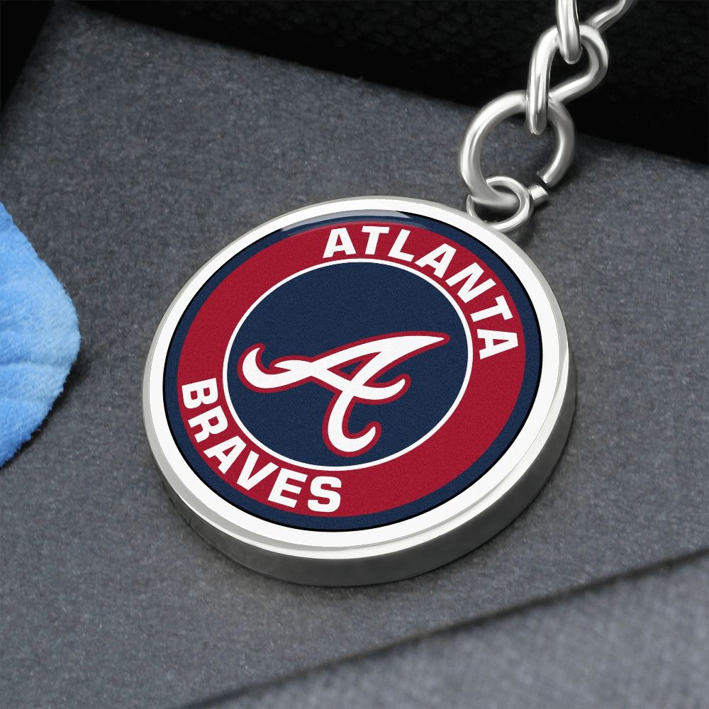 Atlanta Braves (Circle Key Chain)