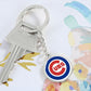 Chicago Cubs (Circle Keychain)
