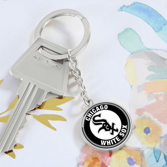 Chicago White Sox (Circle Keychain)