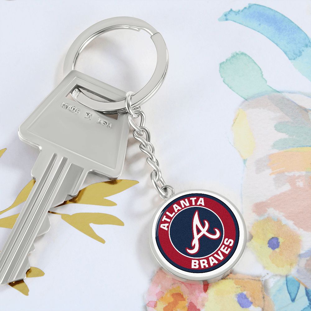 Atlanta Braves (Circle Key Chain)