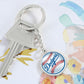 Dodgers (Circle keychain)