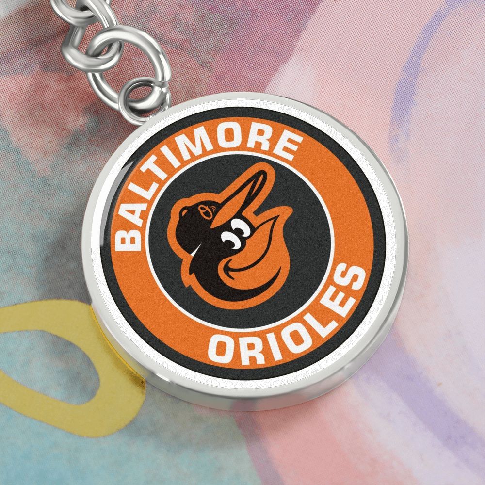 Baltimore Orioles (Circle Keychain)