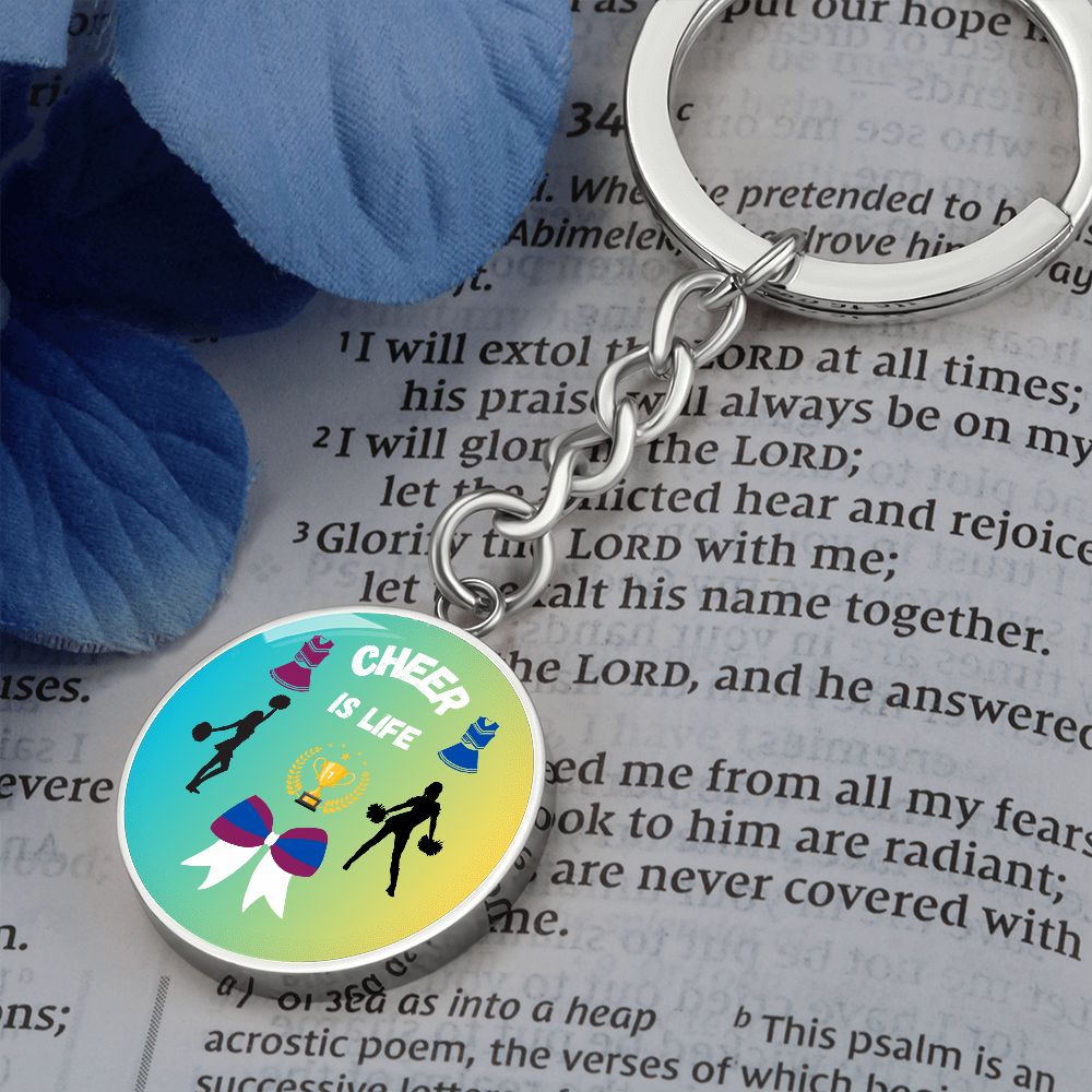 Cheer 4 Keychain